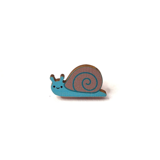 Snail Pin Brooch