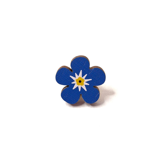 Forget-me-not Pin Brooch