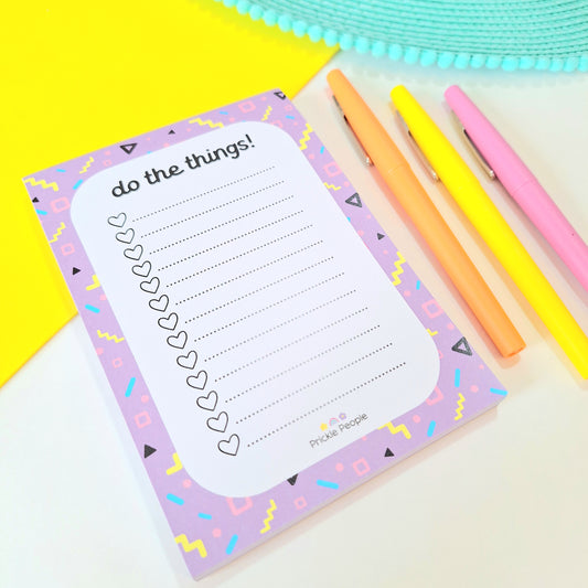 Do The Things! A6 Notepad